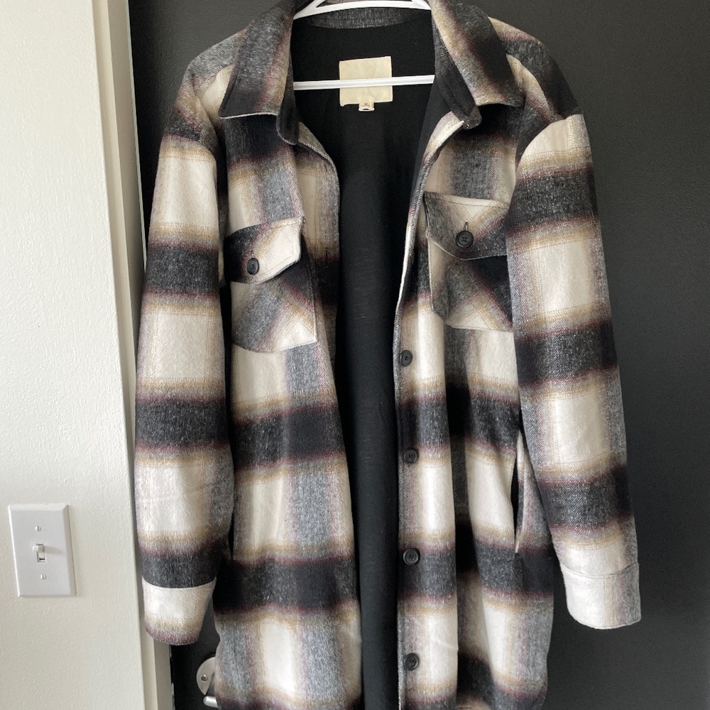 Thread and Supply long shacket/jacket/coat - Picture 1 of 5